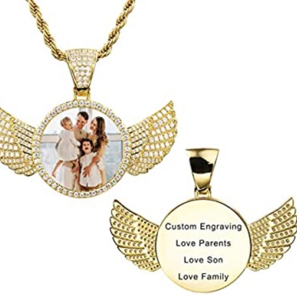 Hip Hop Memory Picture Pendant w/chain & picture - Picture 3 of 8